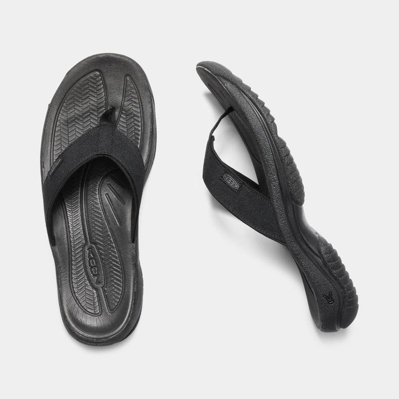 Keen Kona Flip II - Erkek Parmak Arası Terlik - Siyah/Gri - Türkiye (489073LKG)